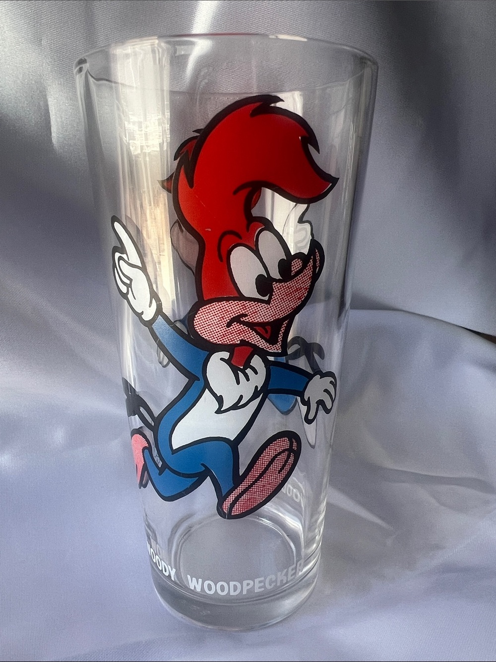 Pepsi Walter Lantz Collect Series Woody Woodpecker Glass